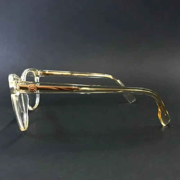 メガネ Burberry BE2345 3852 Clear Yellow Cat-Eye Frame Burberry BE2345 Caroline Eyeglasses | LensCrafters